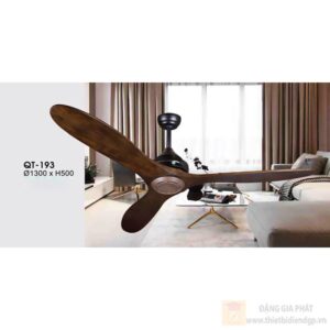 Quạt trần Verona QT-193 Ø1300 x H500