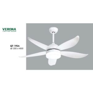 Quạt trần đèn Verona QT-195A Ø1200*H500