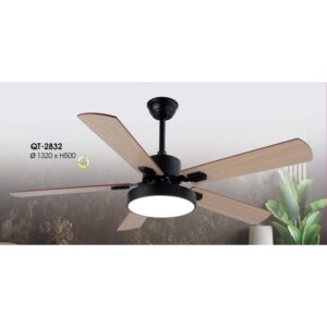 Quạt trần đèn Verona QT-2832 Ø1320*H500
