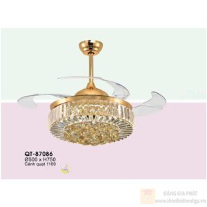 Quạt trần đèn Verona QT-87086 Ø500 x H750