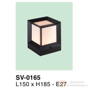 Đèn trụ cổng Verona L150*H185 - E27