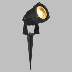 Đèn cắm (rọi) cỏ Ø100, LED 7W ánh sáng vàng & xanh