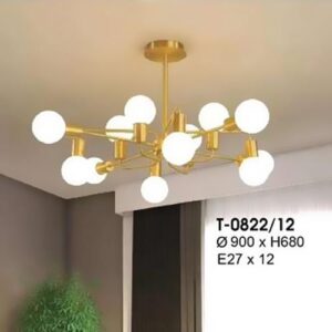 Đèn thả Led Verona nghệ thuật E27 x 12, Ø900 x H680