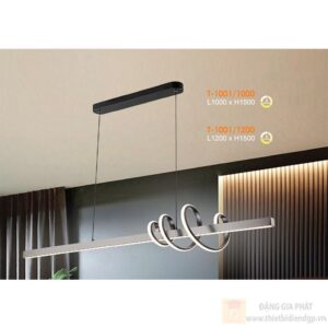 Đèn thả bàn ăn led 3 chế độ - L1200*H1500