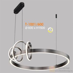 Đèn thả bàn ăn led 3 chế độ - Ø600*H1500