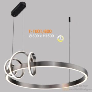 Đèn thả bàn ăn led 3 chế độ - Ø800*H1500