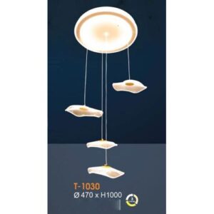 Đèn treo trang trí 3 màu Ø470*H1000