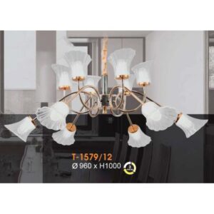 Đèn treo trang trí 3 màu Ø960*H1000