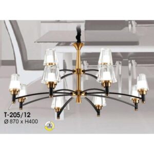 Đèn treo trang trí 3 màu Ø870*H400