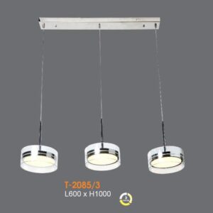 Đèn treo trang trí Verona L600*H1000 - ánh sáng 3 màu