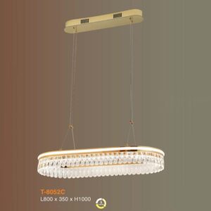 Đèn treo trang trí Verona L800*350*H1000 - ánh sáng 3 màu