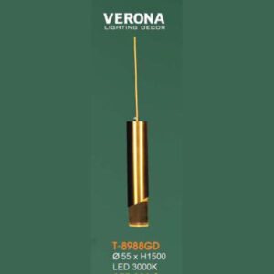 Đèn treo trang trí Ø55*H1500 LED 3000K