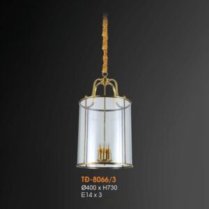 Đèn treo đồng Verona Ø400*H730 - E14*3