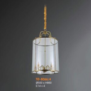 Đèn treo đồng Verona Ø500*H860 - E14*4