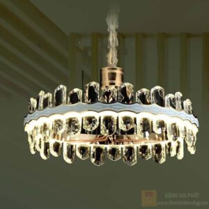 Đèn treo pha lê Verona Ø600*H290 - ánh sáng 3 màu