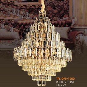 Đèn treo pha lê Ø1000*H1450, E14*42
