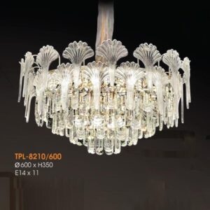 Đèn thả pha lê cao cấp Verona Ø600*H350 - E14*11