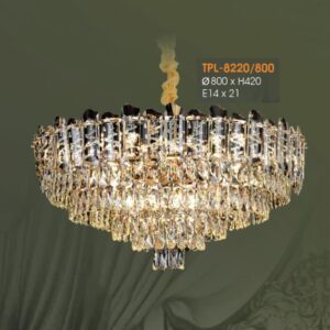 Đèn thả pha lê cao cấp Verona Ø800*H420 - E14*21
