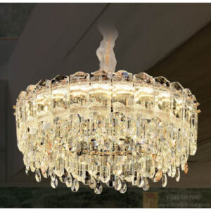 Đèn treo pha lê Veronia Ø600*H300 - Led 3 CĐ