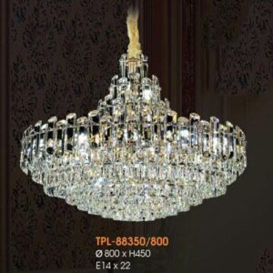Đèn treo pha lê Ø800*H450, E14*22