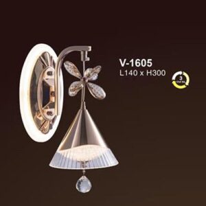 Đèn vách trang trí Led Verona L140xH300, Ánh sáng 3 chế độ