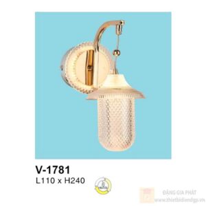 Đèn vách trang trí Verona L110*H240 - ánh sáng 3 màu