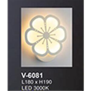 Đèn vách trang trí Led Verona 3000K, L180xH190