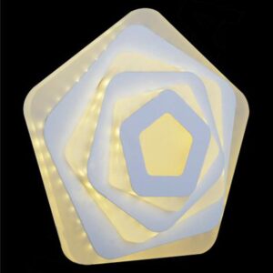 Đèn vách trang trí L200xH200, Ánh sáng 3 chế độ