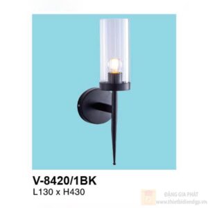 Đèn vách trang trí Verona L130*H430 - vỏ đen