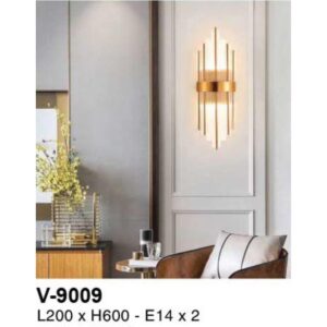 Đèn vách trang trí L200*H600 - E14*2
