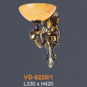 Đèn vách đồng Verona L330xH420
