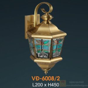 Đèn vách đồng L200*H450