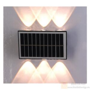 Đèn vách năng lượng mặt trời L140*H100-6W