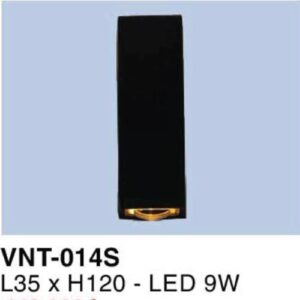 Đèn vách ngoài trời L35*H120 - LED 9W