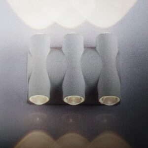 Đèn tường ngoài trời Verona L130 x H110 - 6W, Vỏ Xám