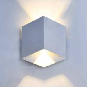 Đèn tường ngoài trời Verona L170 x H200 - 3W x 2, Vỏ Xám