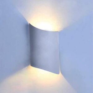 Đèn tường ngoài trời Verona L130 x H180 - 5W x 2, Vỏ Xám