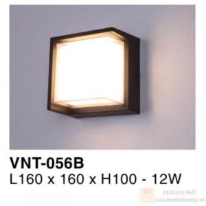 Đèn vách ngoài trời Verona L160*160*H100 - 12W