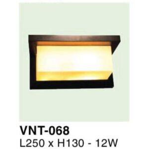 Đèn vách ngoài trời L250*H130 - 12W
