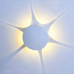 Đèn tường ngoài trời Verona L110 x H110 - 5W, Vỏ Xám