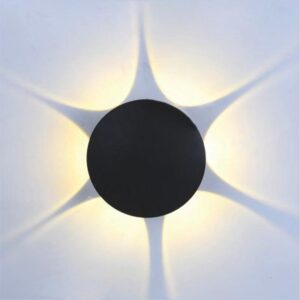 Đèn tường ngoài trời Verona L110 x H110 - 5W, vỏ đen