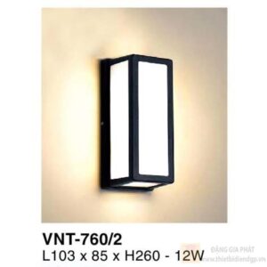 Đèn vách ngoài trời Verona L103*85*H260 - 12W