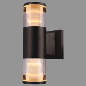 Đèn tường ngoài trời Verona Ø60 x H220, 5W x 2