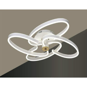 Đèn ốp trần Veronia Ø600*H200 + Remote ánh sáng 3 CĐ