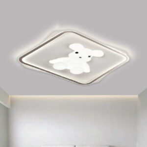 Đèn mâm vuông Veronia Ø500*H100 + Remote - ánh sáng 3 màu