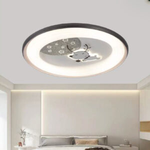 Đèn mâm tròn Veronia Ø500*H100 + Remote - ánh sáng 3 màu