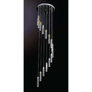 Đèn treo trang trí 3 màu Ø500*H2300